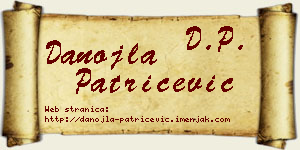 Danojla Patričević vizit kartica